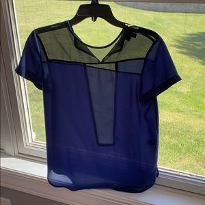 Mossimo blouse sheer